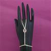 American Diamond Adjustable Hath Pan with Gold Plating
