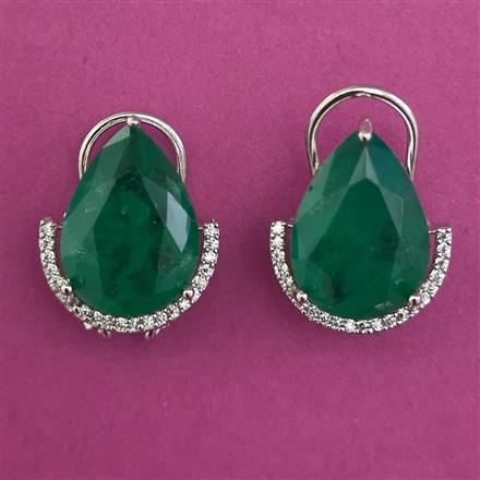 American Diamond Tops with Rhodium Plating