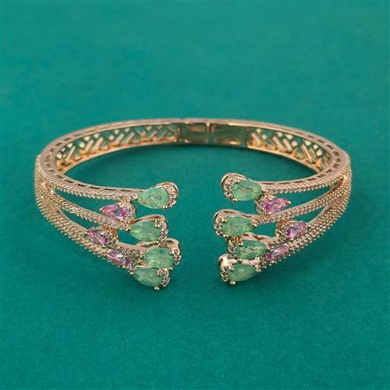 American Diamond Classic Kada with Carat Plating