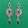 American Diamond Hazoorilal Earring with Carat Plating