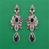 American Diamond Hazoorilal Earring with Carat Plating