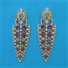 American Diamond Hazoorilal Earring with Carat Plating