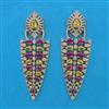 American Diamond Hazoorilal Earring with Carat Plating