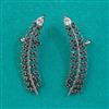 American Diamond Earcuff with Black Plating