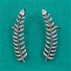 American Diamond Earcuff with Black Plating