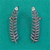 American Diamond Earcuff with Black Plating