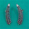 American Diamond Earcuff with Black Plating