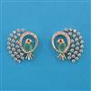 American Diamond Birds Earring with Carat Plating
