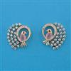 American Diamond Birds Earring with Carat Plating