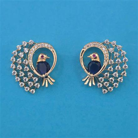 American Diamond Birds Earring with Carat Plating
