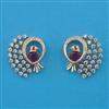 American Diamond Birds Earring with Carat Plating