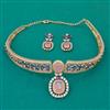 American Diamond Classic Necklace with Carat Plating