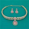 American Diamond Classic Necklace with Carat Plating