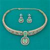 American Diamond Classic Necklace with Carat Plating