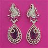 American Diamond Hazoorilal Earring with Carat Plating