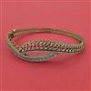American Diamond Openable kada with Rhodium Plating 2 Tone Plating Mehndi Plating Carat Plating