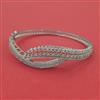 American Diamond Openable kada with Rhodium Plating 2 Tone Plating Mehndi Plating Carat Plating