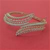 American Diamond Openable kada with Rhodium Plating 2 Tone Plating Carat Plating