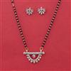 American Diamond Classic Mangalsutra with Carat Plating