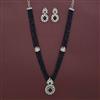 American Diamond Classic Necklace with Rhodium Plating
