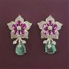 American Diamond Classic Earring with Carat Plating