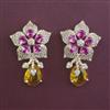 American Diamond Classic Earring with Carat Plating