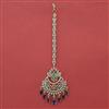 American Diamond Hazoorilal Tikka with Carat Plating