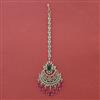 American Diamond Hazoorilal Tikka with Carat Plating