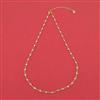 American Diamond Classic Chain with Rhodium Plating Gold Plating