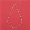 American Diamond Classic Chain with Rhodium Plating Gold Plating