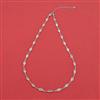 American Diamond Classic Chain with Rhodium Plating Gold Plating