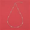 American Diamond Classic Chain with Rhodium Plating Gold Plating