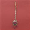 American Diamond Classic Tikka with 2 Tone Plating