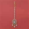 American Diamond Classic Tikka with 2 Tone Plating