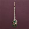 American Diamond Classic Tikka with 2 Tone Plating