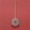 American Diamond Classic Tikka with 2 Tone Plating