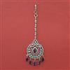 American Diamond Classic Tikka with Rhodium Plating