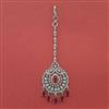 American Diamond Classic Tikka with Rhodium Plating