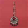 American Diamond Classic Tikka with Mehndi Plating