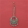 American Diamond Classic Tikka with Mehndi Plating