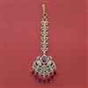 American Diamond Classic Tikka with 2 Tone Plating