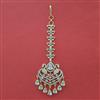 American Diamond Classic Tikka with 2 Tone Plating
