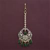 American Diamond Classic Tikka with 2 Tone Plating