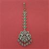 American Diamond Classic Tikka with Mehndi Plating