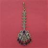 American Diamond Classic Tikka with Mehndi Plating
