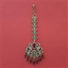 American Diamond Classic Tikka with Mehndi Plating