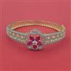 American Diamond Openable kada with 2 Tone Plating