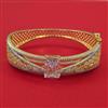 American Diamond Openable kada with 2 Tone Plating