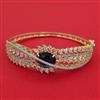 American Diamond Openable kada with 2 Tone Plating