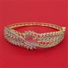 American Diamond Openable kada with 2 Tone Plating